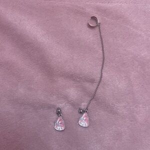 Hot Topic Sanrio Hello kitty and Friends My melody cute pink bows 🎀